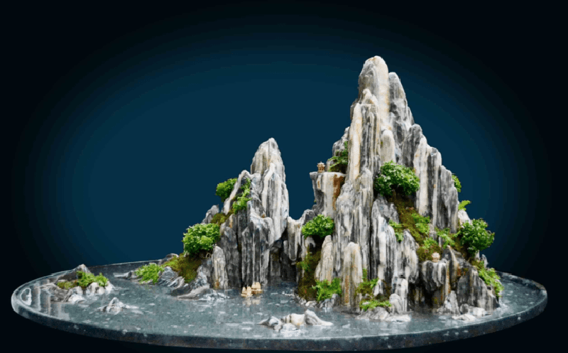 Thiết kế hòn non bộ