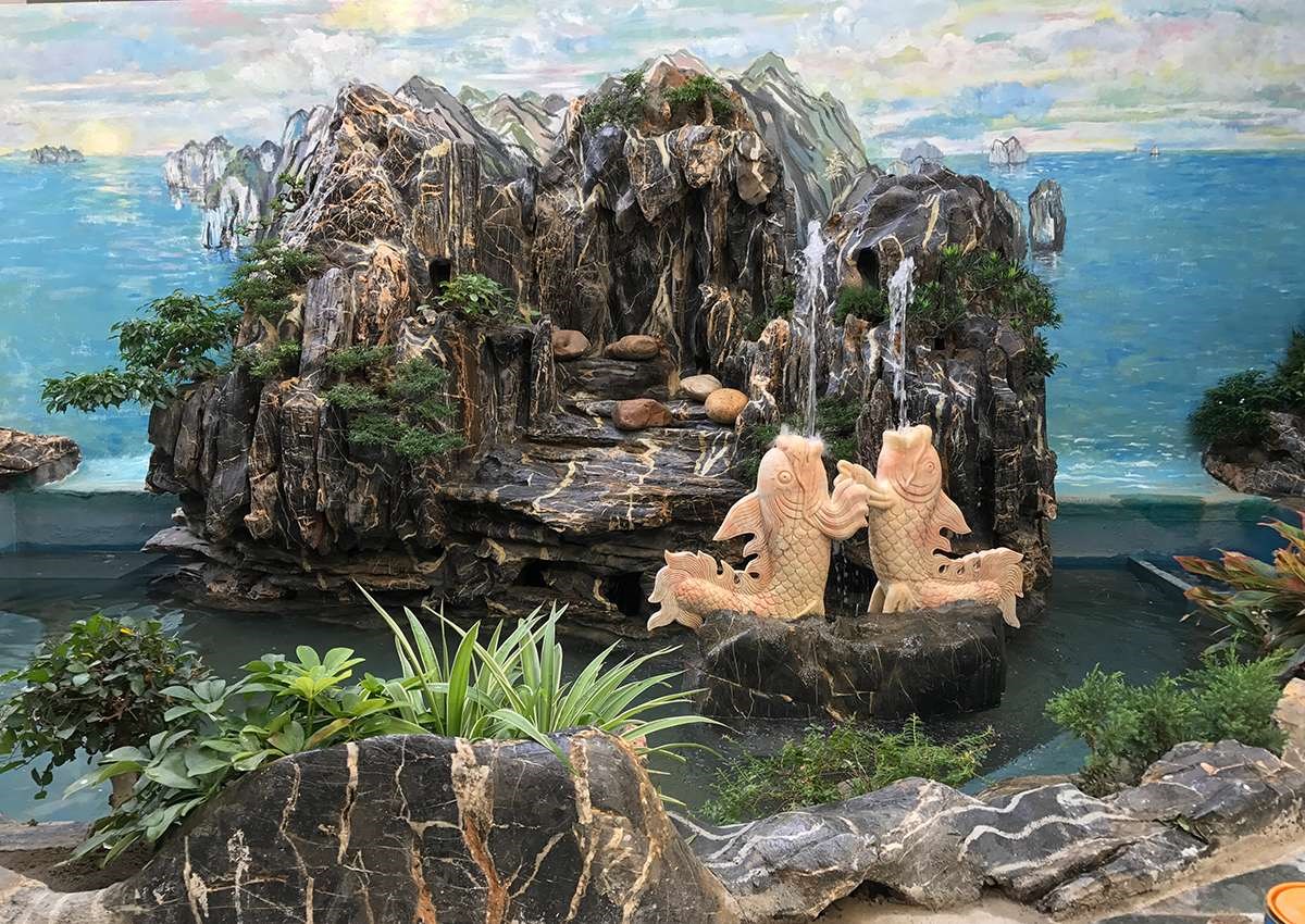 Thiết kế cảnh quan hòn non bộ